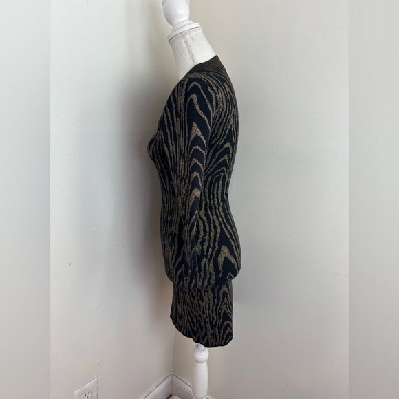 A.L.C. Ziggy Metallic Jacquard Mini Dress Size Small Retails for $395 - Picture 5 of 13